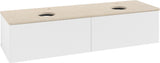 Villeroy & Boch Waschtischunterschrank Antao K39053 1600 mm Weiß Matt mit 2 Auszügen