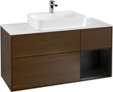 Villeroy & Boch Waschtischunterschrank Finion F421G 1200 mm Glossy White Lacquer