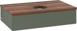 Villeroy & Boch Waschbeckenunterschrank Antao 800 mm Anthrazit mit Auszug und Push-to-open