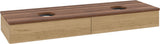 Villeroy & Boch Waschtischunterschrank Antao 1600 mm Warm Walnut mit 2 Auszügen