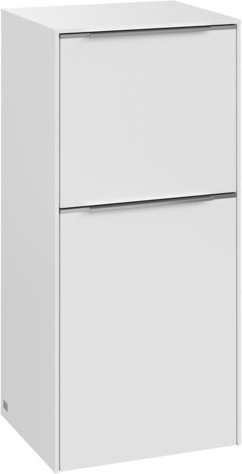 Villeroy & Boch Seitenschrank Subway 3.0 C59500 400 mm Pure White – Halbhochschrank mit Soft-Close