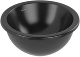 Villeroy & Boch Loop & Friends Unterbauwaschbecken 330 mm rund TitanCeram Ebony CeramicPlus