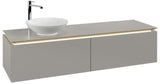 Villeroy & Boch Legato Waschbeckenunterschrank 1600 mm Glossy White mit LED-Beleuchtung