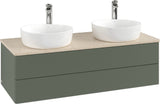 Villeroy & Boch Antao Waschtischunterschrank 1200 mm, 2 Auszüge, Push-Open, Stone Grey Matt