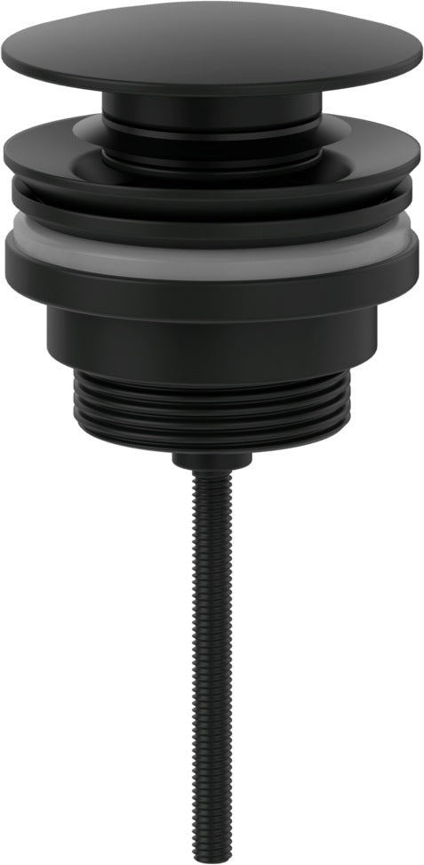 Villeroy & Boch Push-Open Ablaufgarnitur Universal Taps & Fittings Matt Black 63x63x61 mm