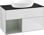 weiß / Mitteldichte Faserplatte (MDF) / FA12G M 1000x603x501mm White Matt