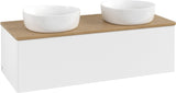 Villeroy & Boch Waschtischunterschrank Antao K35111 1200 mm White Matt Lacquer mit SoftClosing