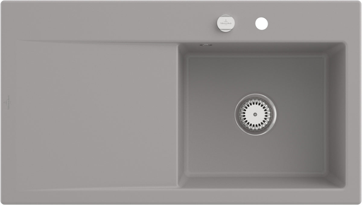 Villeroy & Boch Einbauspüle Subway Style 50 Weiß Alpin CeramicPlus 900 mm