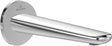 Villeroy & Boch Antao Badewannenauslauf TVT111003000 – 85 x 223 x 84 mm, Chrom, Wandmontage