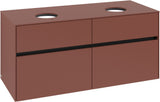 Villeroy & Boch Collaro Waschbeckenunterschrank White Oak 1200 mm mit 4 Auszügen