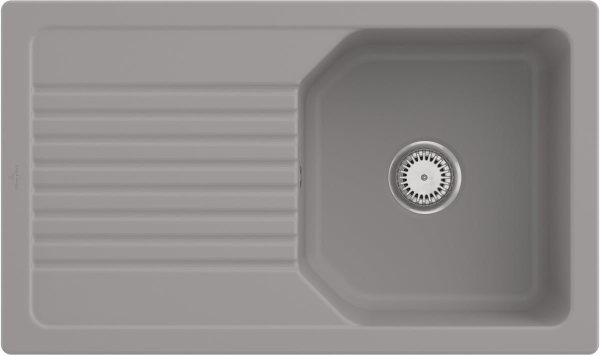 Villeroy & Boch Einbauspüle Linara 338501 860x510mm Rechteck Almond CeramicPlus