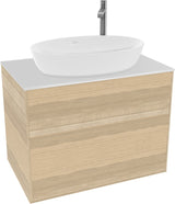 Villeroy & Boch Finion Waschbeckenunterschrank F87200GF – 800 mm, Glossy White Lacquer, mit Push-to-open
