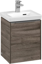 Eiche / aluminium glänzend / Stone