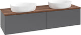Villeroy & Boch Waschtischunterschrank Antao 1600 mm Anthrazit Matt – 2 Auszüge, SoftClosing