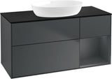 Villeroy & Boch Finion Waschtischunterschrank FA72GFGF 1200 mm Glossy White Lacquer mit LED-Beleuchtung
