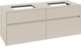 Villeroy & Boch Waschbeckenunterschrank Collaro C119 1400 mm Cashmere Grey mit SoftClosing