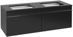 schwarz / Mitteldichte Faserplatte (MDF) / chrom