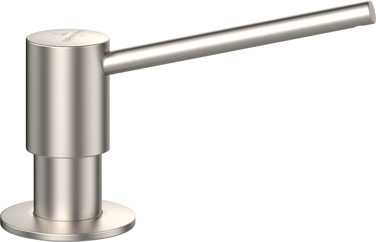 Villeroy & Boch Seifenspender Zubehör 923620 aus massivem Edelstahl, 250 ml