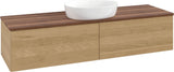 Villeroy & Boch Waschbeckenunterschrank Antao K36011 1600 mm Warm Walnut – 2 Auszüge, Push-to-Open