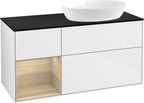 weiß / Mitteldichte Faserplatte (MDF) / FA42P C 1200x603x501mm Glossy White
