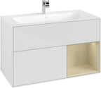 weiß / Mitteldichte Faserplatte (MDF) / Glossy White Lacquer