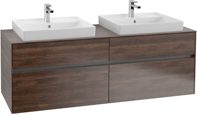 Villeroy & Boch Waschtischunterschrank Collaro C024 Arizona Oak 1600 mm mit SoftClosing und 4 Auszügen