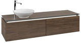Villeroy & Boch Legato Waschbeckenunterschrank 1600 mm Glossy White mit LED-Beleuchtung