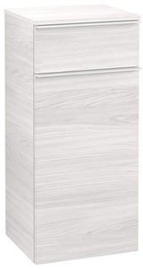 Villeroy & Boch Seitenschrank VENTICELLO 404x866x372 mm Eiche matt – wandhängend mit Soft-Close