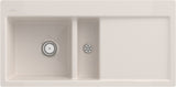 Villeroy & Boch Subway 60 flat Einbauspüle Ivory CeramicPlus 965x475mm