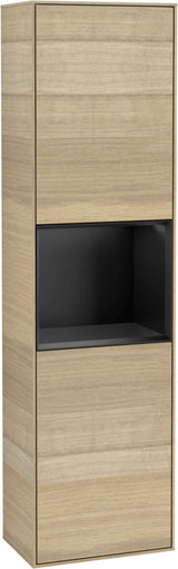 Villeroy & Boch Hochschrank Finion G460GF – Hochglanz Weiß, LED-Beleuchtung, SoftClose