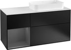 schwarz / Mitteldichte Faserplatte (MDF) / F271G K