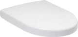 Villeroy & Boch WC-Sitz Subway 2.0 Compact mit Edelstahl-Scharnieren, Duroplast, Weiß Alpin