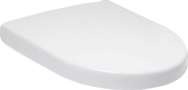 Villeroy & Boch WC-Sitz Subway 2.0 Compact mit Edelstahl-Scharnieren, Duroplast, Weiß Alpin