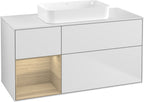weiß / Mitteldichte Faserplatte (MDF) / G701P C 1200x603x501mm White Matt