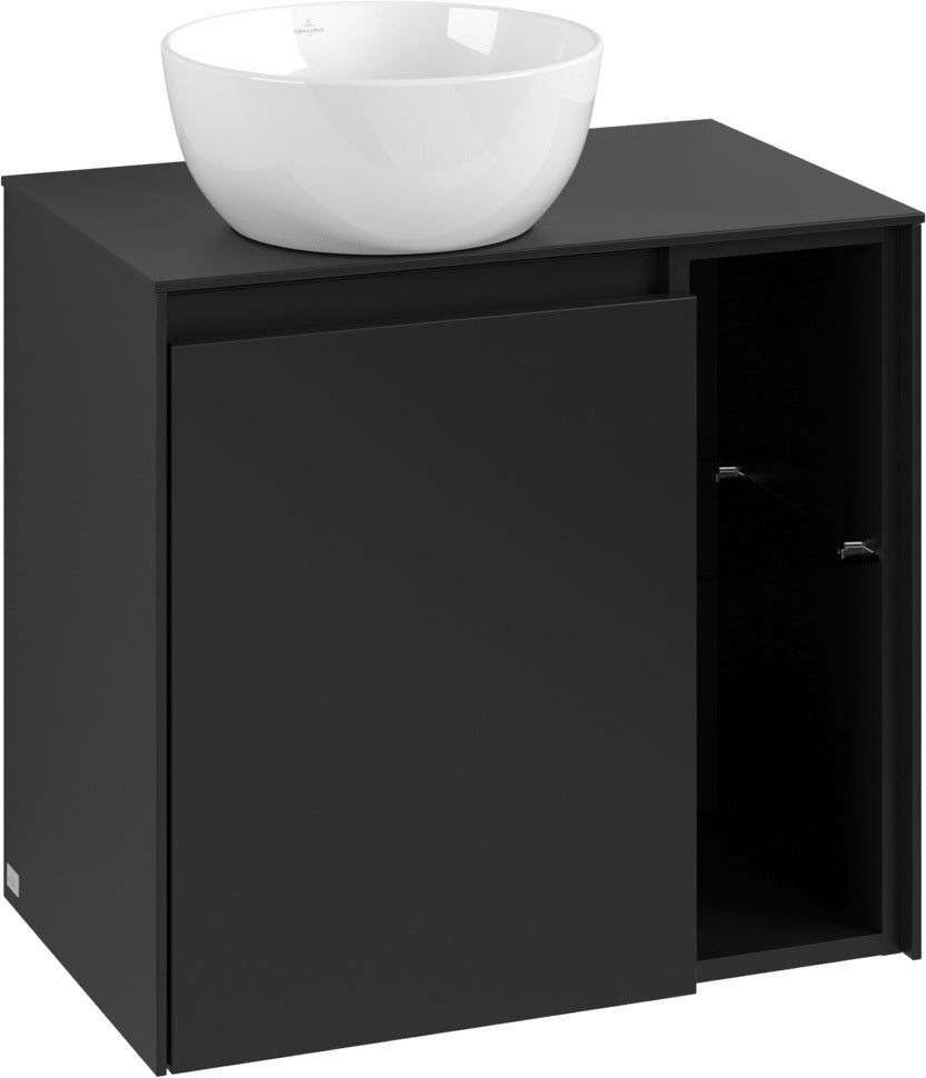 Villeroy & Boch Waschbeckenunterschrank Collaro C151 B0 600x548x380mm White Oak mit Beleuchtung