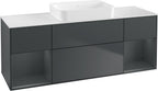 blau / Mitteldichte Faserplatte (MDF) / G741HG