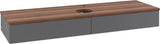 Villeroy & Boch Waschtischunterschrank Antao K14151 1600 mm Anthrazit Matt mit Hahnlochbohrung