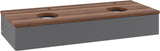 Villeroy & Boch Antao Waschtischunterschrank 1200 mm Anthracite Matt mit LED-Auszugsbeleuchtung