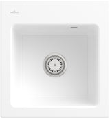 Villeroy & Boch Einbauspüle Subway 45 XS Ivory CeramicPlus 475 x 510 mm Rechteck