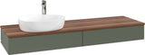 Villeroy & Boch Waschbeckenunterschrank Antao L15051 1600 mm Anthrazit Matt mit Auszugsbeleuchtung