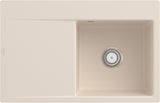 Villeroy & Boch Subway Style 45 Flat Flächenbündige Spüle 780x510mm Stone White CeramicPlus