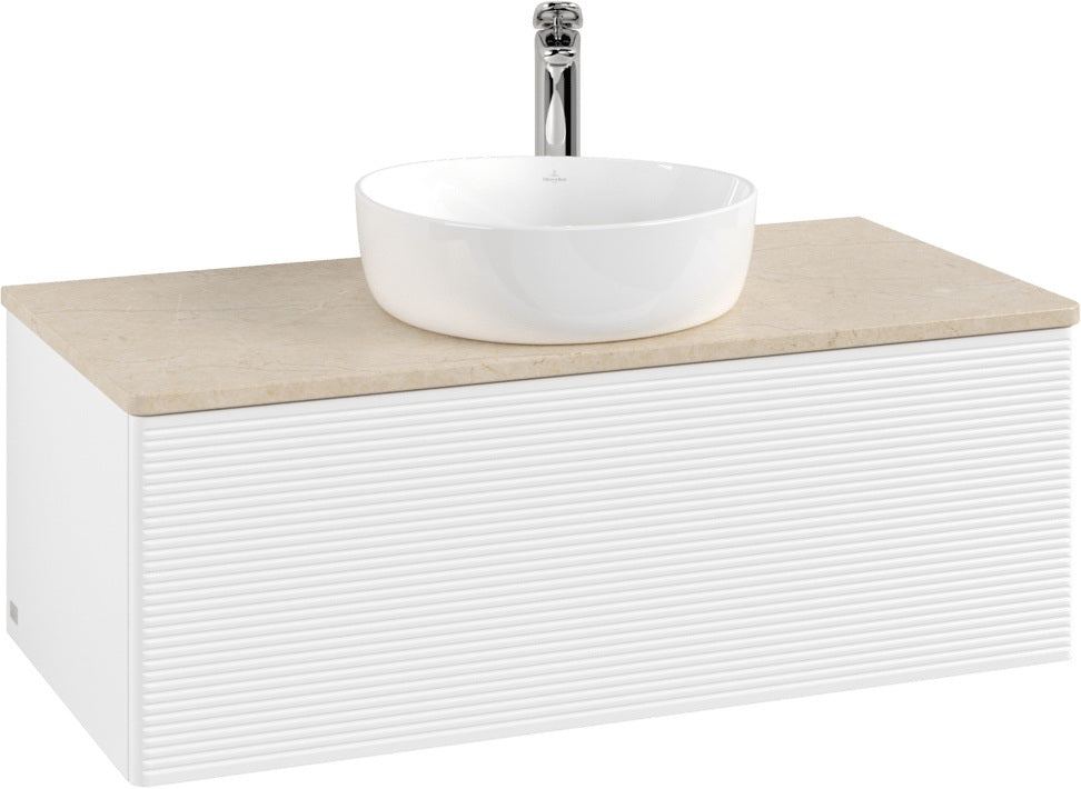 Villeroy & Boch Waschtischunterschrank Antao K31150 1000 mm Glossy White Lacquer