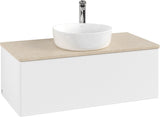 Villeroy & Boch Waschtischunterschrank Antao K31150 1000 mm Glossy White Lacquer