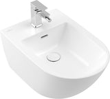 Villeroy & Boch Wand-Bidet Subway 3.0 375x560mm Oval Weiß Alpin mit Überlauf und Hahnloch