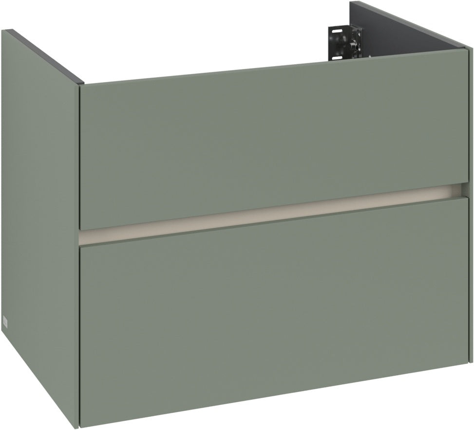 Villeroy & Boch Waschbeckenunterschrank Collaro C13800 White Oak – 796 mm, 2 Auszüge, SoftClosing
