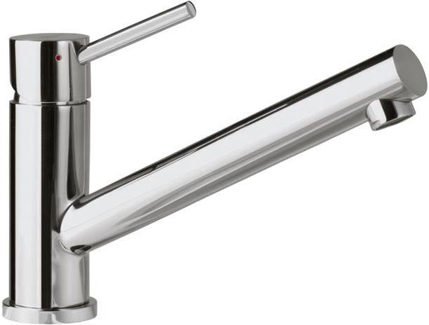 Villeroy & Boch Como Küchenarmatur – Edelstahl massiv poliert, 360° schwenkbar, 183 mm