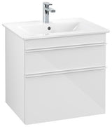 Villeroy & Boch VENTICELLO Waschtischunterschrank 603 mm Santana Oak mit 2 Auszügen und Glasabtrennungen
