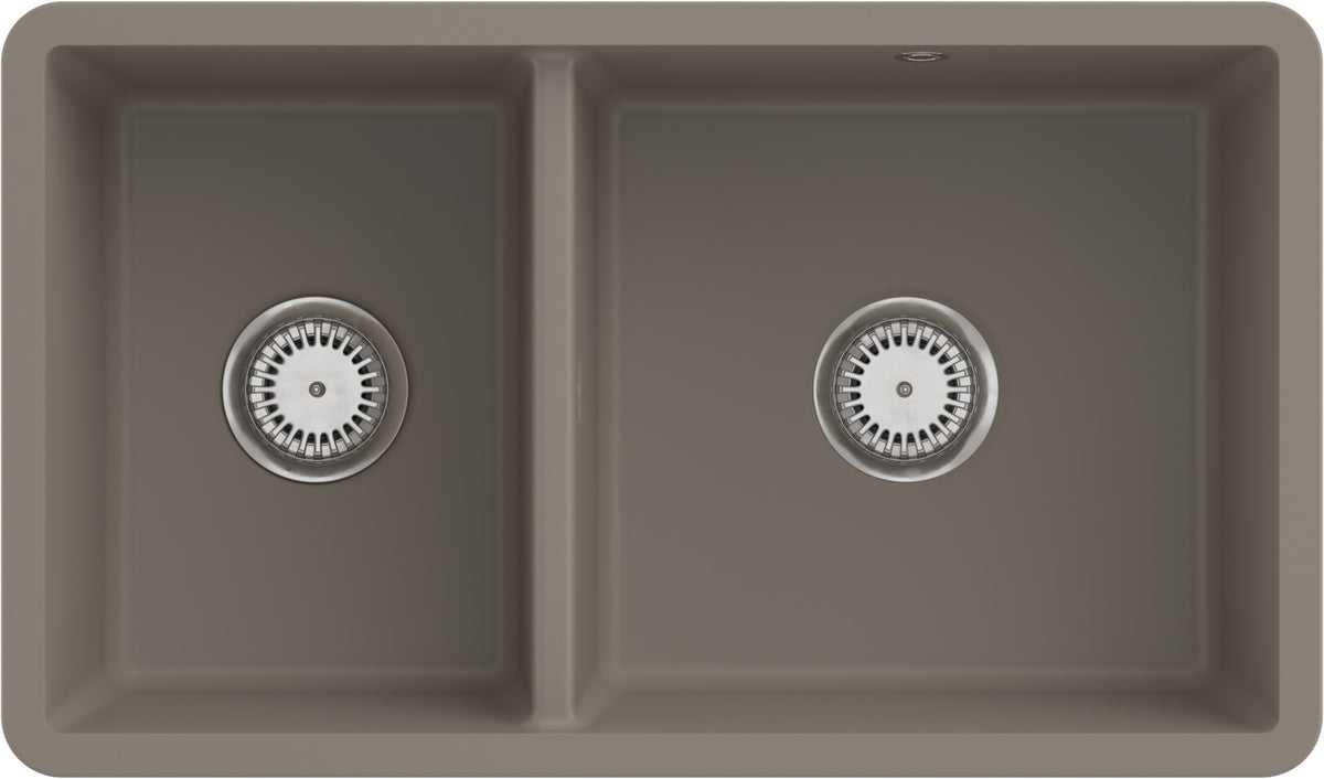 Villeroy & Boch Unterbauspüle Subway 80 U 338800AM Rechteck 750 x 440 mm Almond CeramicPlus