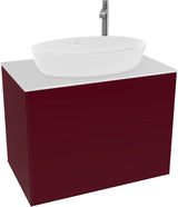 Villeroy & Boch Finion Waschbeckenunterschrank F87200GF – 800 mm, Glossy White Lacquer, mit Push-to-open