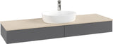 Villeroy & Boch Antao Waschtischunterschrank K14153 1600 mm Anthrazit Matt Lack